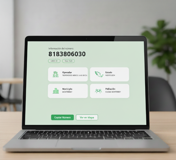 Verifica teléfonos México