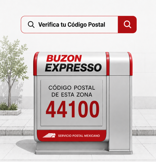 código Postal 44100 México